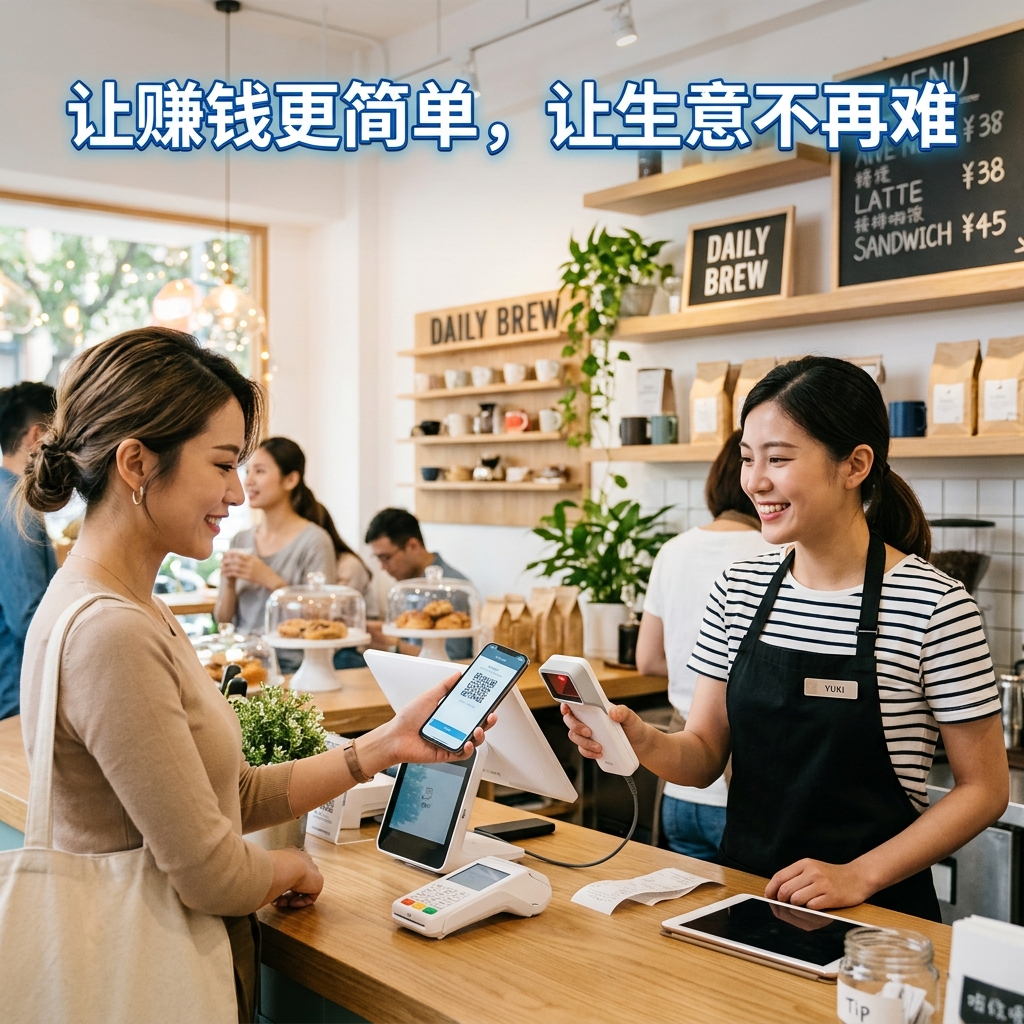 扫码收银赚钱场景